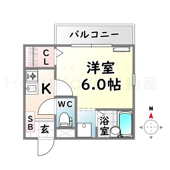 【間取り】 | GRACE TSUKADA【名古屋市賃貸・バストイレ別】