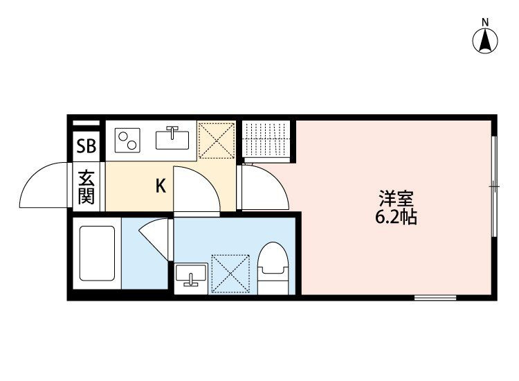 La Luce 東大和(ラルーチェヒガシヤマト)の間取り