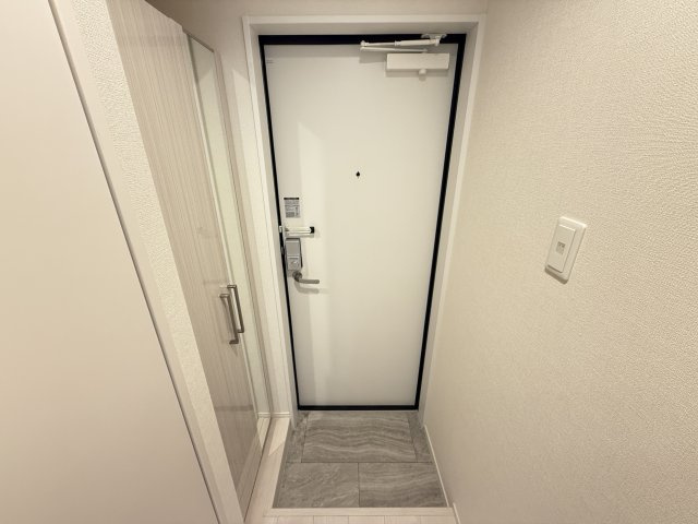 ハーモニーテラス青木3の玄関