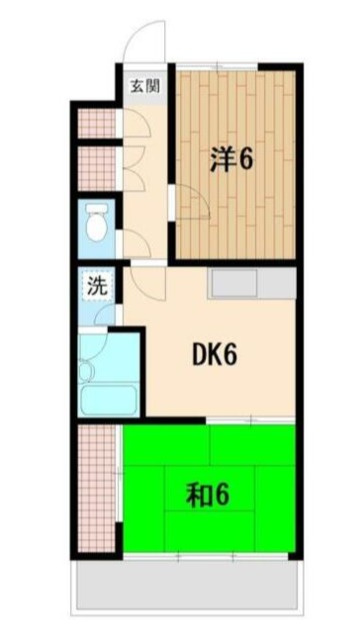 大畠日進ビルの間取り|間取図！