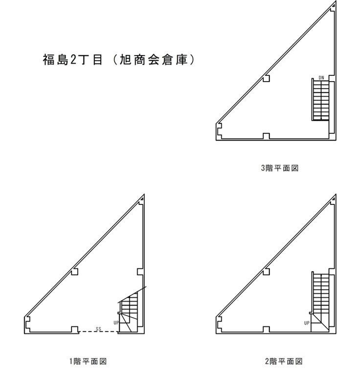 福島２丁目　一棟貸（北側）の間取り
