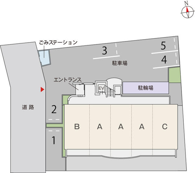 【区画図】 | アビターレ | 周辺地図