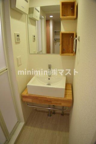 ラシュレエグゼ夕陽丘の洗面所