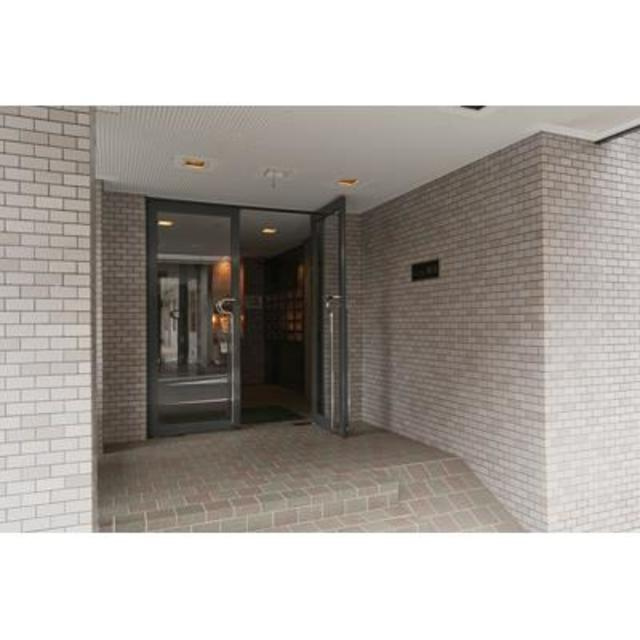 ジョイム奥沢のエントランス|落ち着いたエントランスです