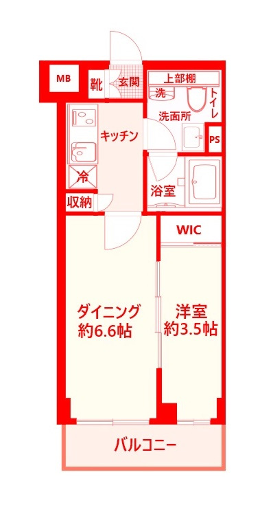 ベルシード野毛山公園の間取り