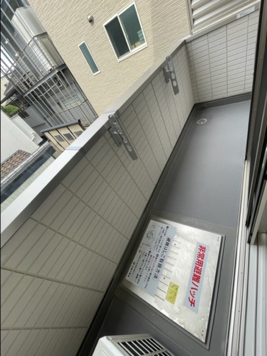 Clashist清水丘Westのバルコニー