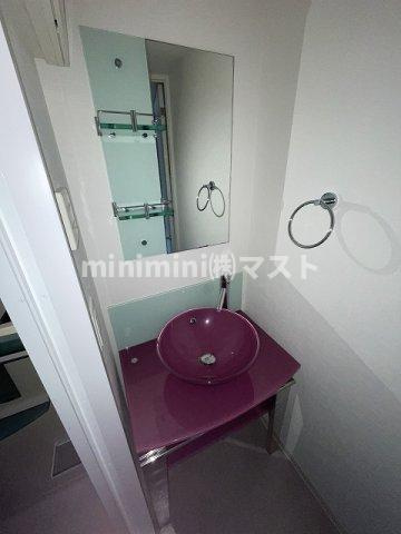 大阪市浪速区下寺２丁目の賃貸マンションの洗面所