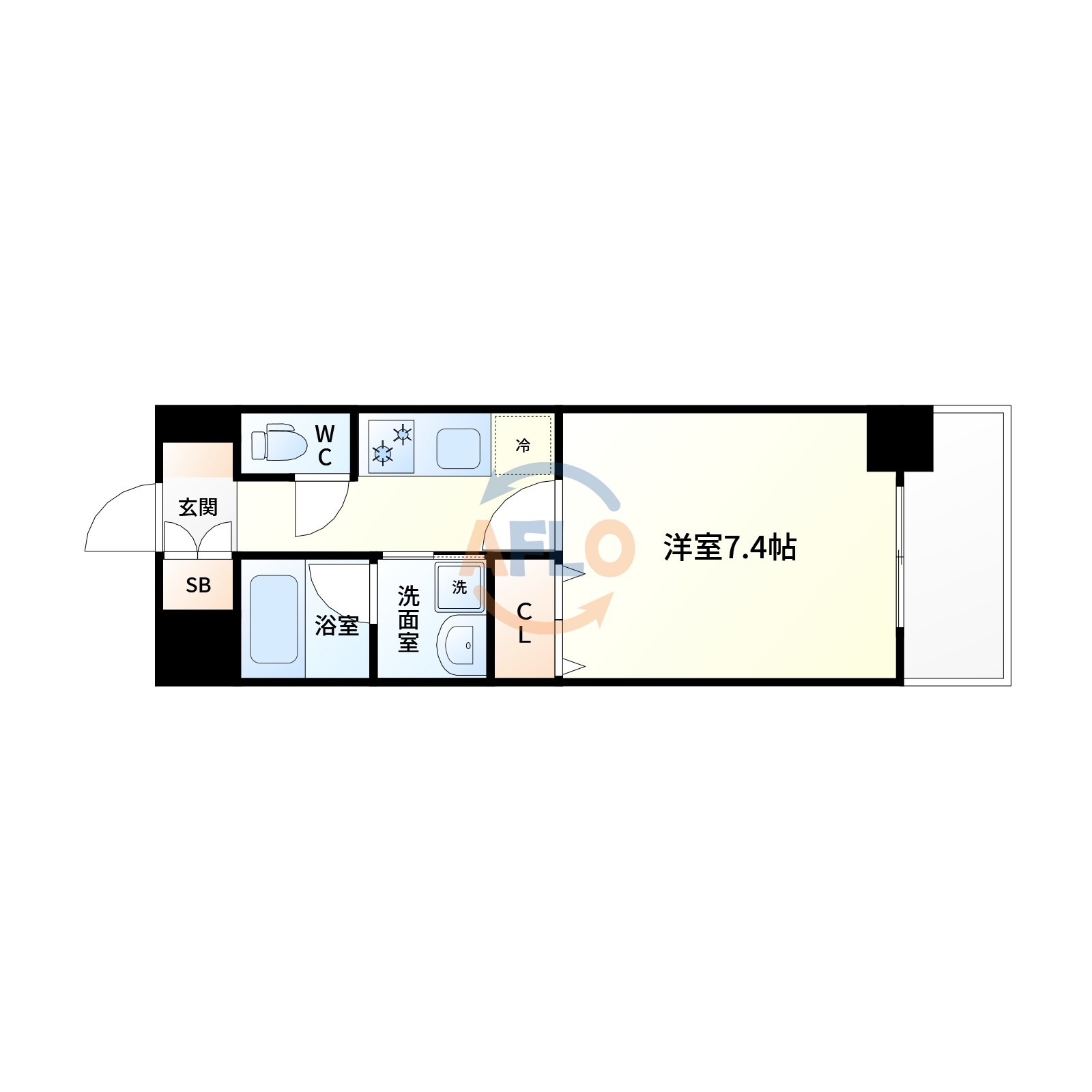 セレッソコート新大阪の間取り|セレッソコート新大阪　間取り