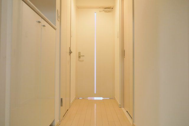 BRAVI南堀江の玄関