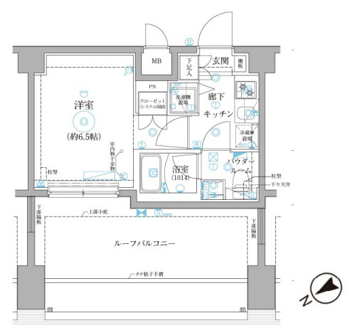 【間取り】 | レアライズ立川(レアライズタチカワ)