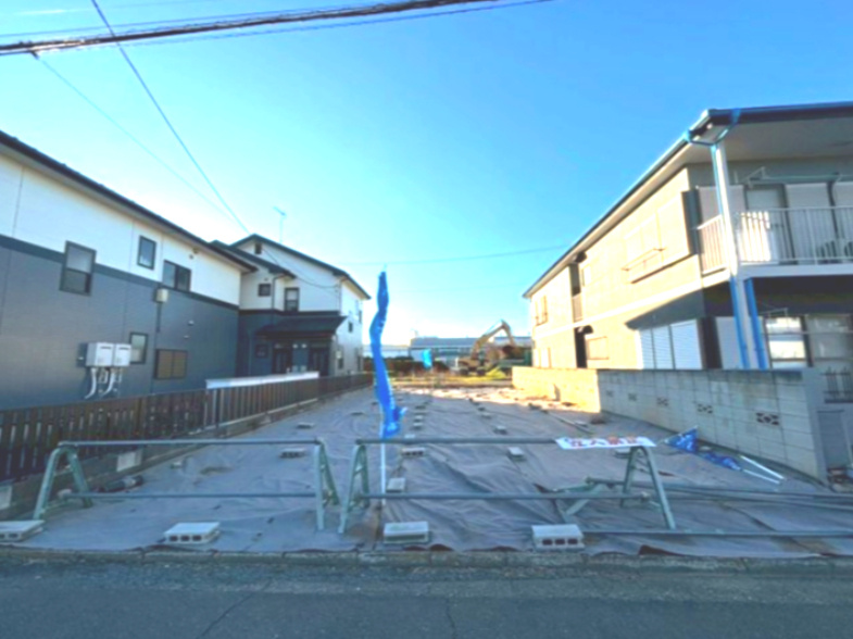 資材置き場用地　ふじみ野市亀久保の外観|間口約9ｍ以上