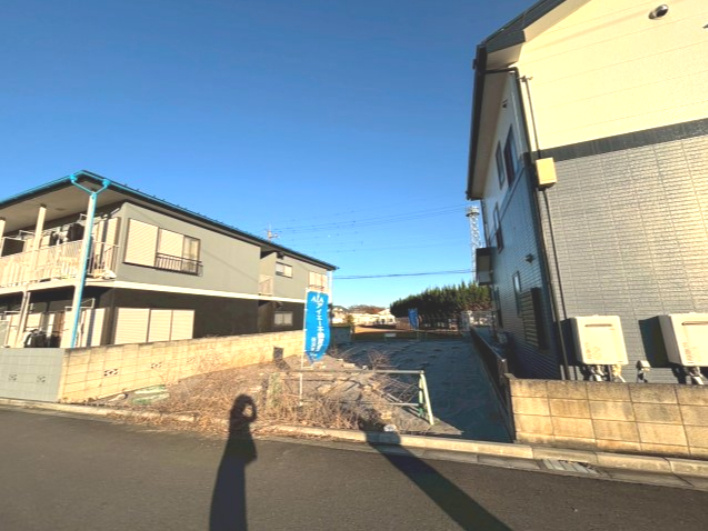 資材置き場用地　ふじみ野市亀久保の外観|東側・西側二方道路面しておりますす