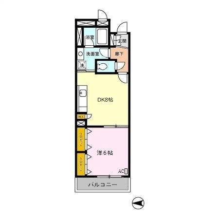 ラフィーネデュオの間取り