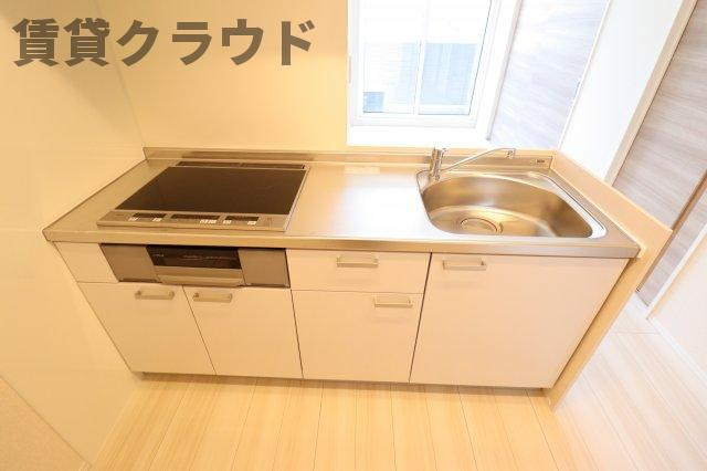 AALII（アアリイ）Ⅰのキッチン|きれいなキッチンです