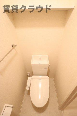 AALII（アアリイ）Ⅰのトイレ|落ち着いた色調のトイレです
