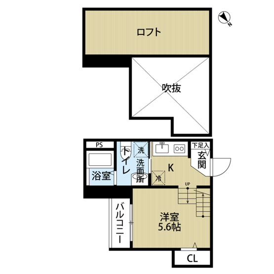 【間取り】 | HPに初期費用掲載！「プライスホーム」で検索！キーファ唐原