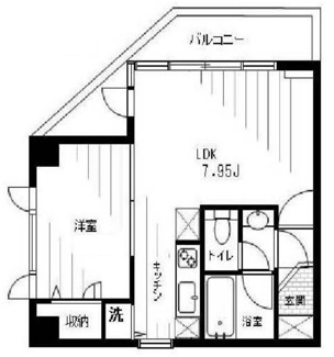 【間取り】 | トウセン麻布十番 | 間取りです。