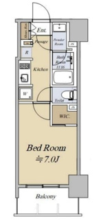 【間取り】 | シティハウス東麻布 | 間取りです。