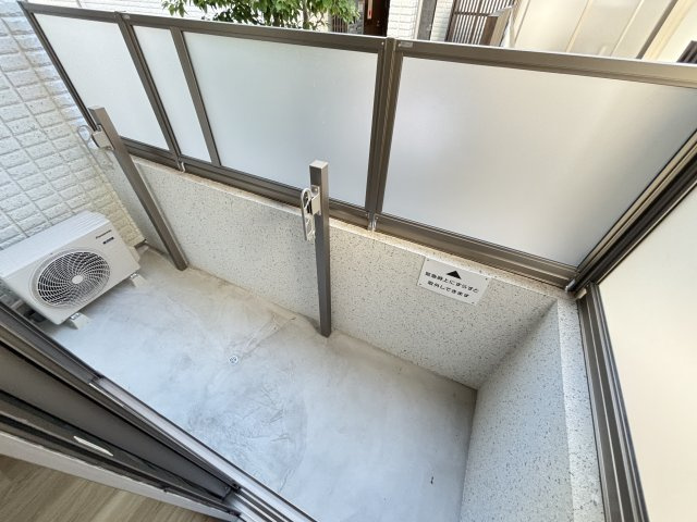 ヘーベルメゾン神楽夙川イーストのバルコニー