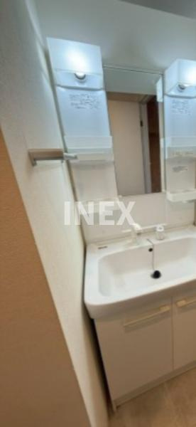 大田区西糀谷４丁目の賃貸マンションの独立洗面台