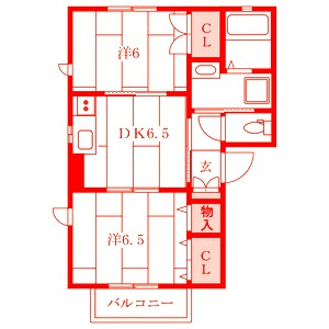 ヴェルドミールの間取り