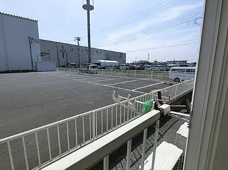 ウインビュ青柳のバルコニー