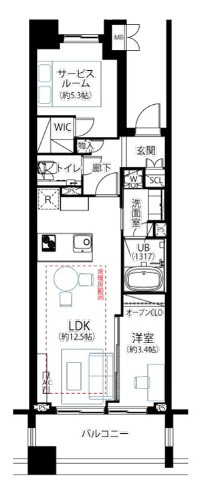 【間取り】 | マジェスティハウス新宿御苑パークナード
