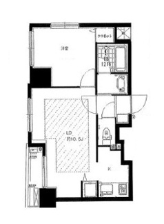 【間取り】 | ドルチェ人形町スィート | 間取りです。