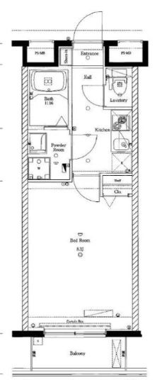 アゼスト東陽町の間取り