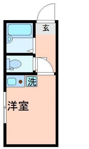エスポワール北綾瀬の間取り|間取りです。