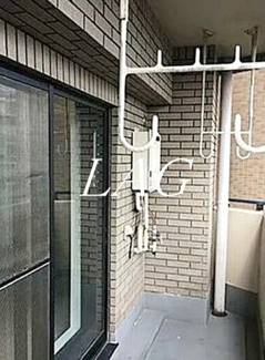 【バルコニー】 | ミスモ水天宮 | バルコニーです。