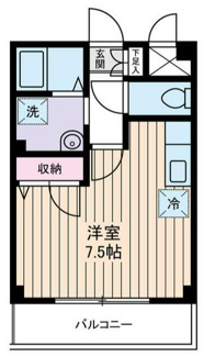 【間取り】 | Ｍフラット | 間取りです。