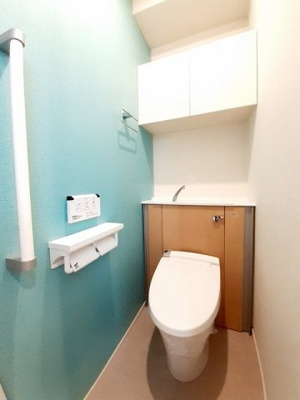 【トイレ】 | コンフォール　桜 | ゆったりとした空間のトイレです