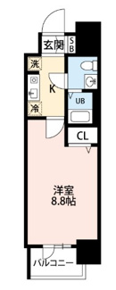 【間取り】 | フィース蔵前 | 間取りです。