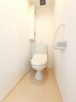 【トイレ】 | ミドルＣ | ゆったりとした空間のトイレです