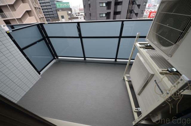 エス・キュート梅田中崎町のバルコニー