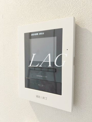 【セキュリティ】 | クロスガーデン町田 | モニター付きインターフォンです。