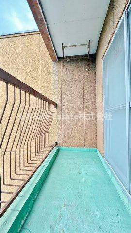 栗原マンションのバルコニー