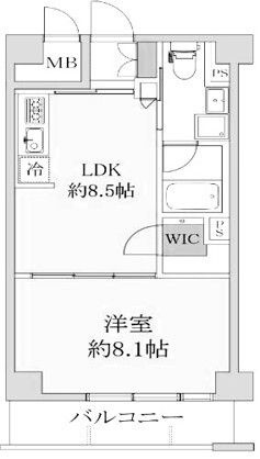 ベルドゥムール扇大橋Ⅱの間取り