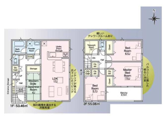 【間取り】 | 新築戸建　神戸市西区伊川谷町有瀬 | ４ＬＤＫ