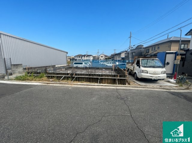 ◆堺市東区日置荘西町　新築一戸建ての外観|現在の進捗状況です！順調に作業進行中、完成が待ち遠しいです！詳細の間取り等、お気軽にお問い合わせください！