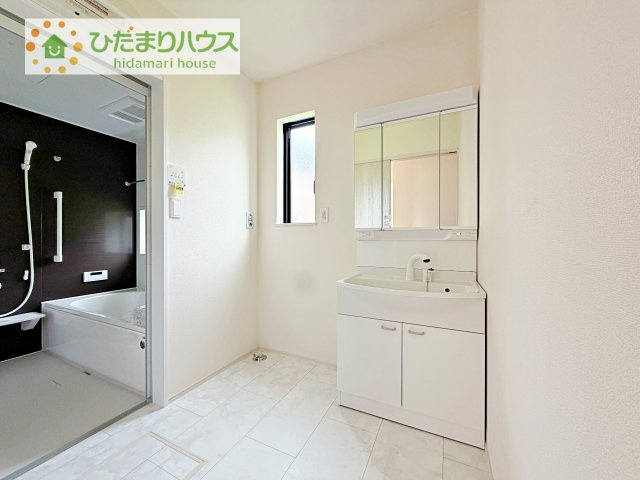 【独立洗面台】 | つくばみらい市伊奈東41番　新築戸建　B号棟 | シンプルで使い勝手の良い独立洗面台！