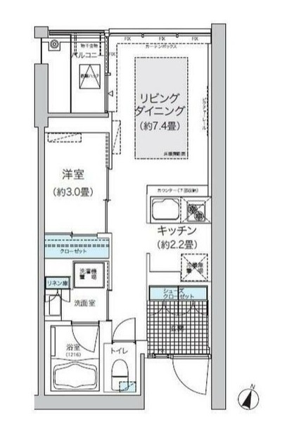 ガーデニエール砧ウエストの間取り