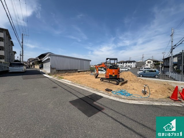 堺市東区日置荘西町　新築一戸建ての外観|現在の進捗状況です！順調に作業進行中、完成が待ち遠しいです！詳細の間取り等、お気軽にお問い合わせください！