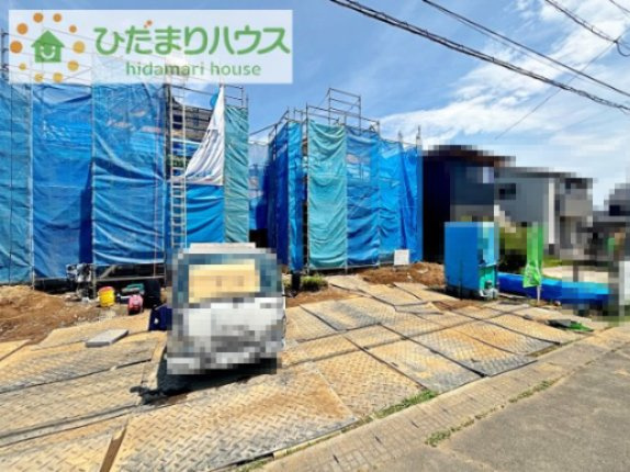 【外観】 | つくばみらい市富士見ヶ丘３丁目26番　新築戸建　B号棟 | 7月30日撮影