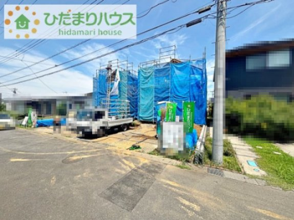 【外観】 | つくばみらい市富士見ヶ丘３丁目26番　新築戸建　B号棟 | 7月30日撮影