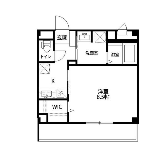 Ｍ．Ｆｅｌｉｃｅの間取り|間取りです。