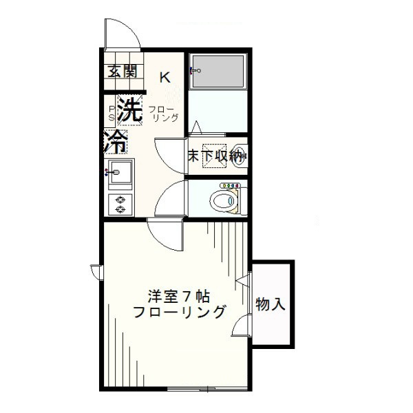 ポルトカレ の間取り|間取りです。