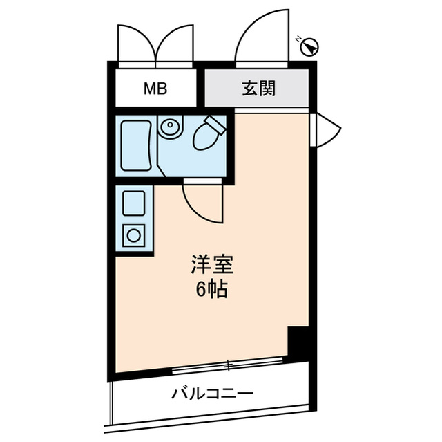 コスミックビルの間取り