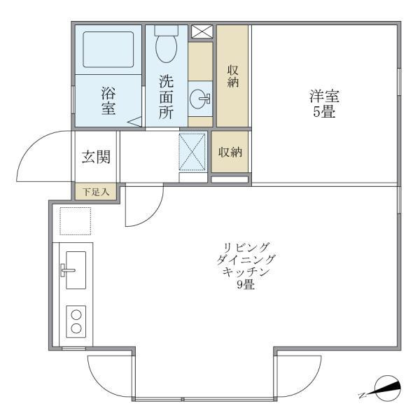ヴィラージオ２１１の間取り